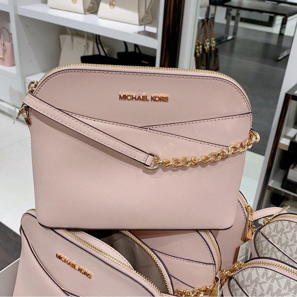 Michael Kors Jet Set Travel Medium Dome Crossbody - Picture 1 of 5